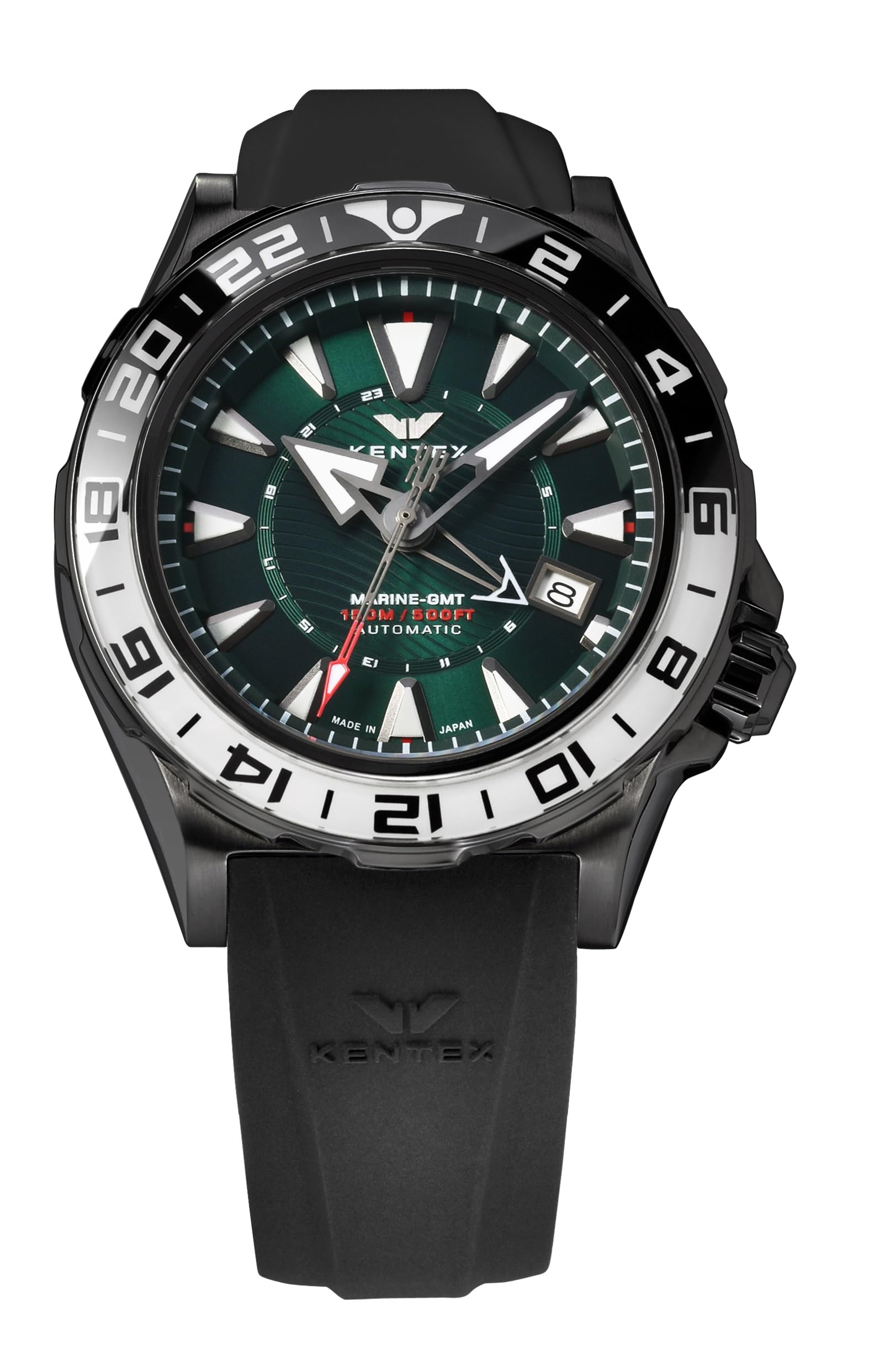 Amazon.co.jp: [ケンテックス] 腕時計 IWAWP MARINE GMT 機械式