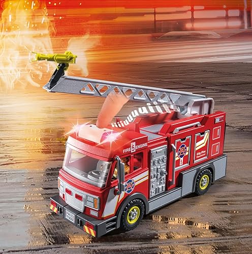 Miniatura 5 de Playmobil Camión de bomberos con accesorios y 2 figuras