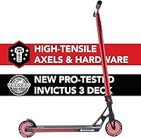 Vista 9 de Root Industries Invictus Complete Pro Scooter – 120mm Honeycore Wheels, Chromolite Bars, HIC Compression & Cut-Out Deck
