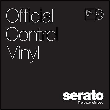 Serato Performance Series Official Control Vinyl (Pair) Black