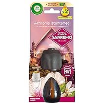 Air Wick Ricariche per Diffusore di Fragranze, 1 Ricarica per Profumatore per Ambienti alla Fragranza Sinfonia di Fiori di Sanremo con Oli Essenziali