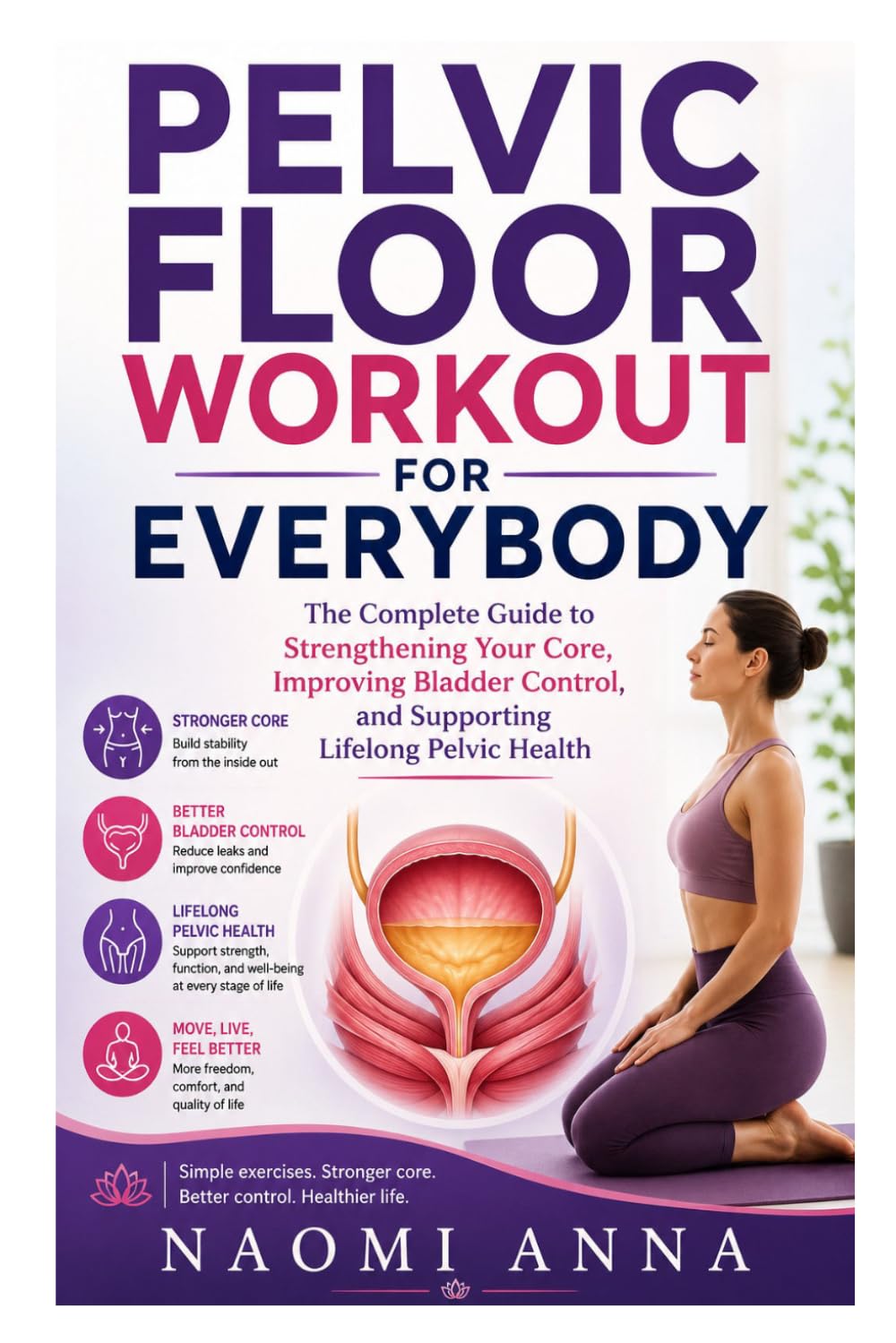 Pelvic Floor Workout for Everybody: The Complete Guide to Strengthening Your Core, Improving Bladder Control, and Supporting Lifelong Pelvic Health