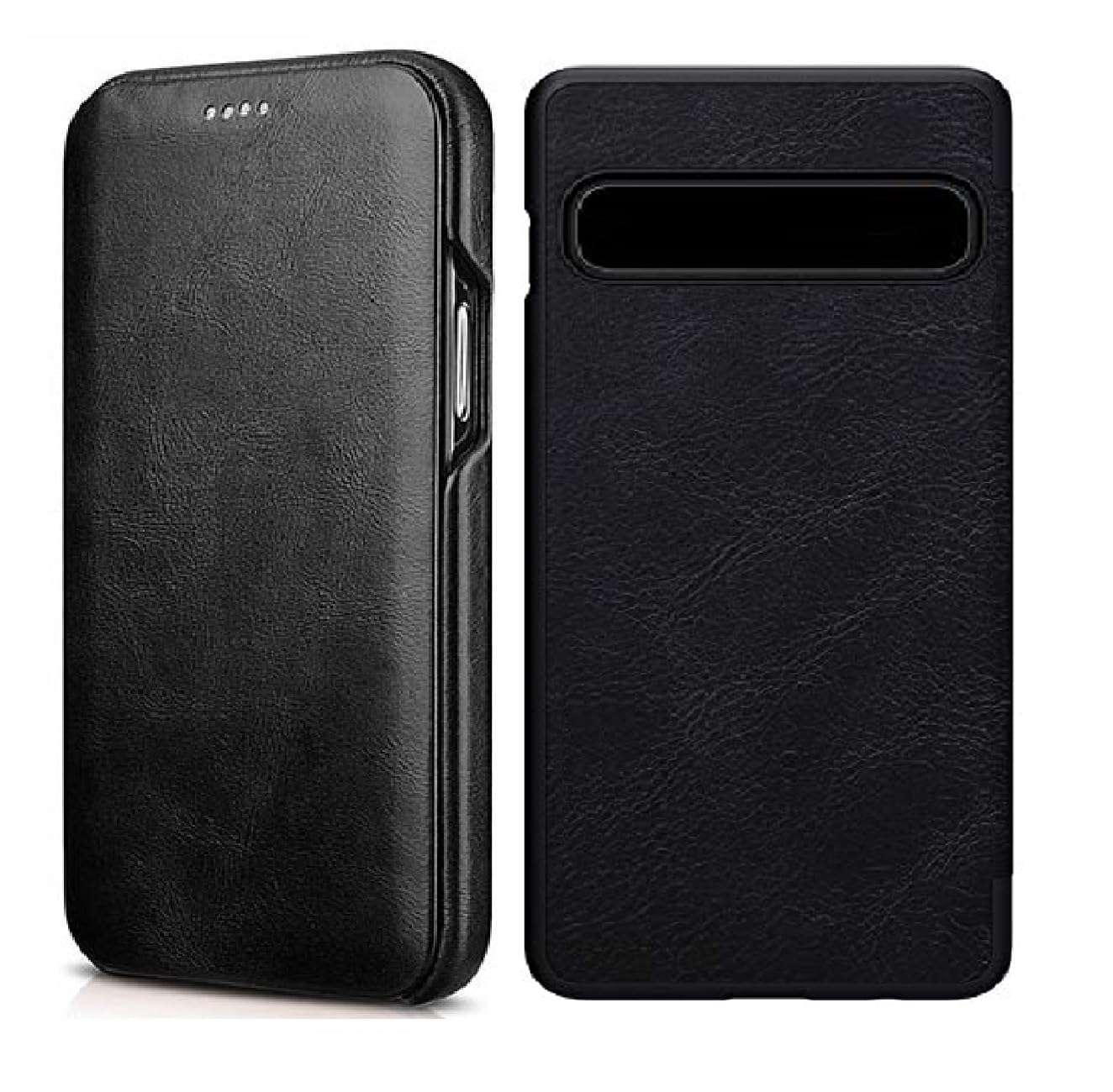 WHITBULL Smart Magnetic Closer Flip Cover for vivo X300 FE 5G (Black)-image-37