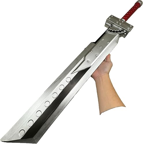 Miniatura 3 de Blazing Steel Compra - Espada ancha Zweihander de espuma sintética de fantasía con núcleo interior, varía estilo de 42.5 pulgadas o 57 pulgadas