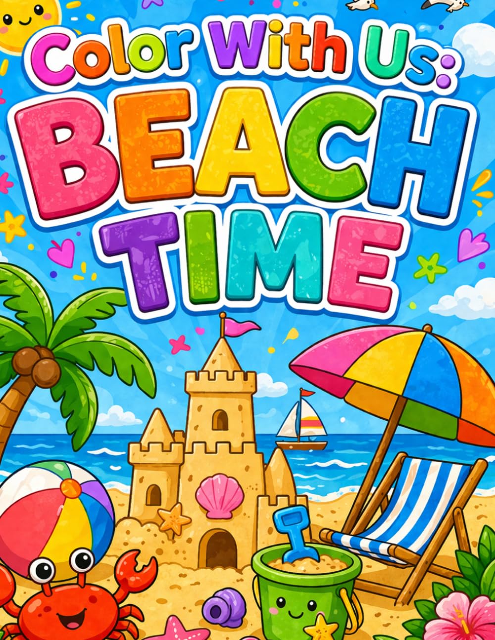 Color With Us: Beach Time