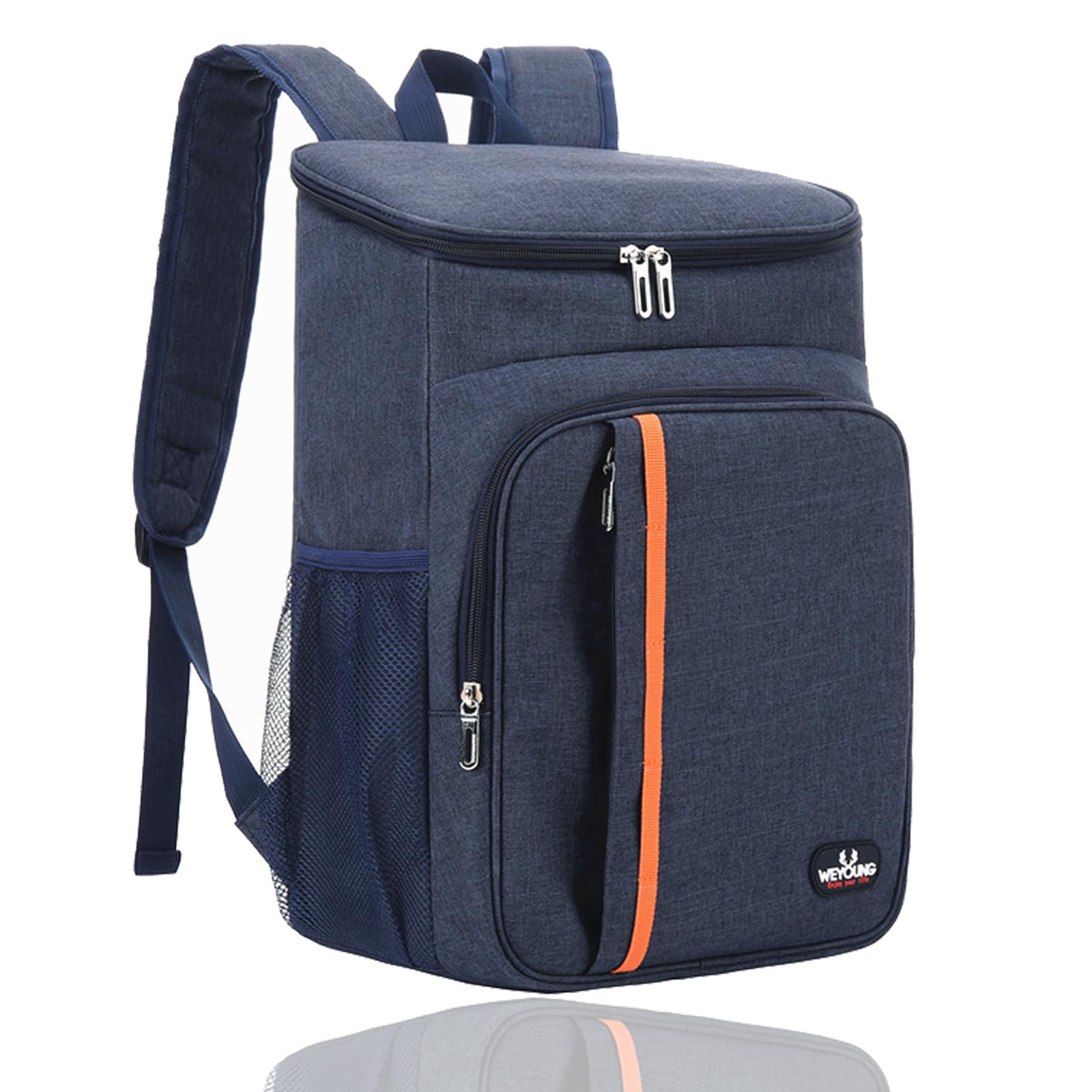 Zaino termico per frigorifero, a prova di perdite, impermeabile, grande borsa termica isolata per uomini, donne, campeggio, eventi sportivi, spiaggia, barbecue, escursionismo, picnic