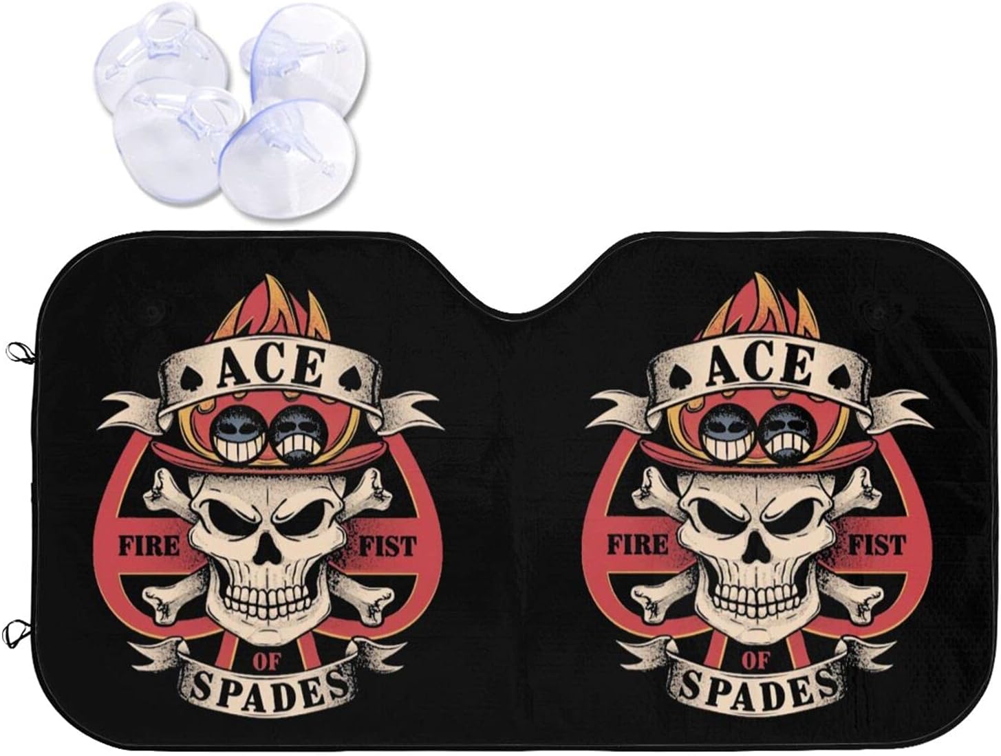 One Piece Anime Car Windshield Sun Rays Shade Blocks Vi Uv Max 73 Off