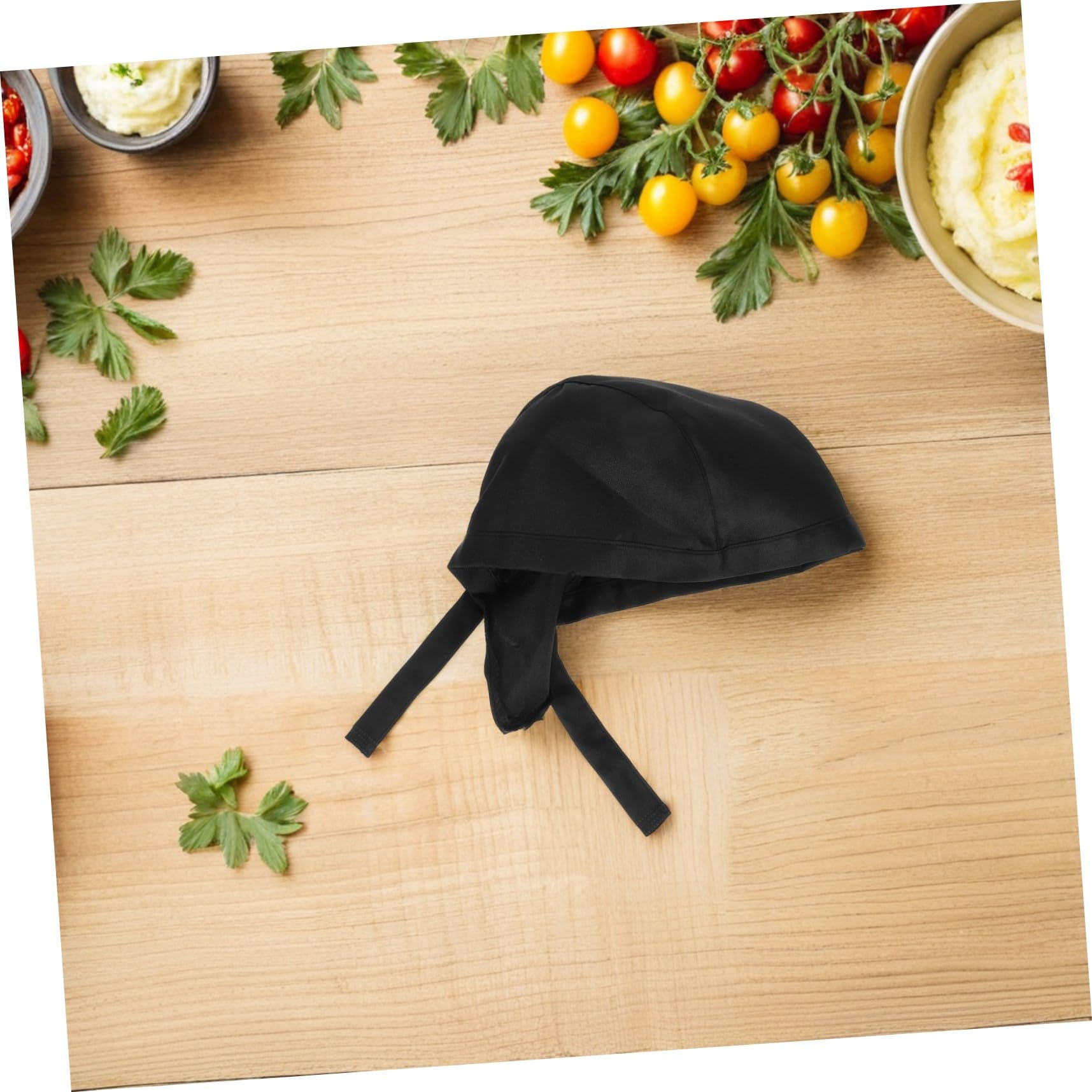 VALICLUD 36piezas Gorro De Cocina para Chef De Sombreros De Cocina Negros Uniforme De Barbacoa y Catering para Cocineros y Estudiantes