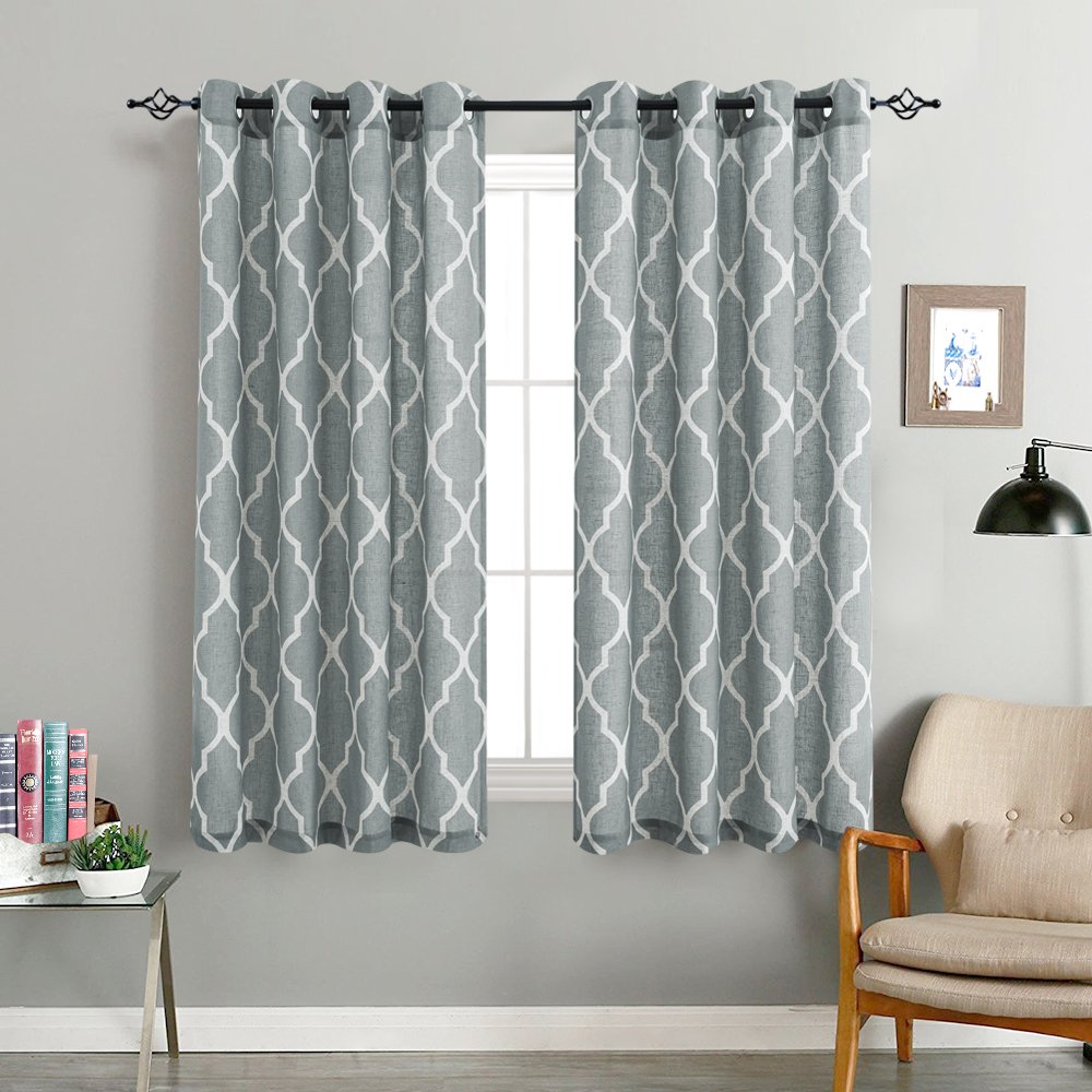 Cow Print Kitchen Curtains