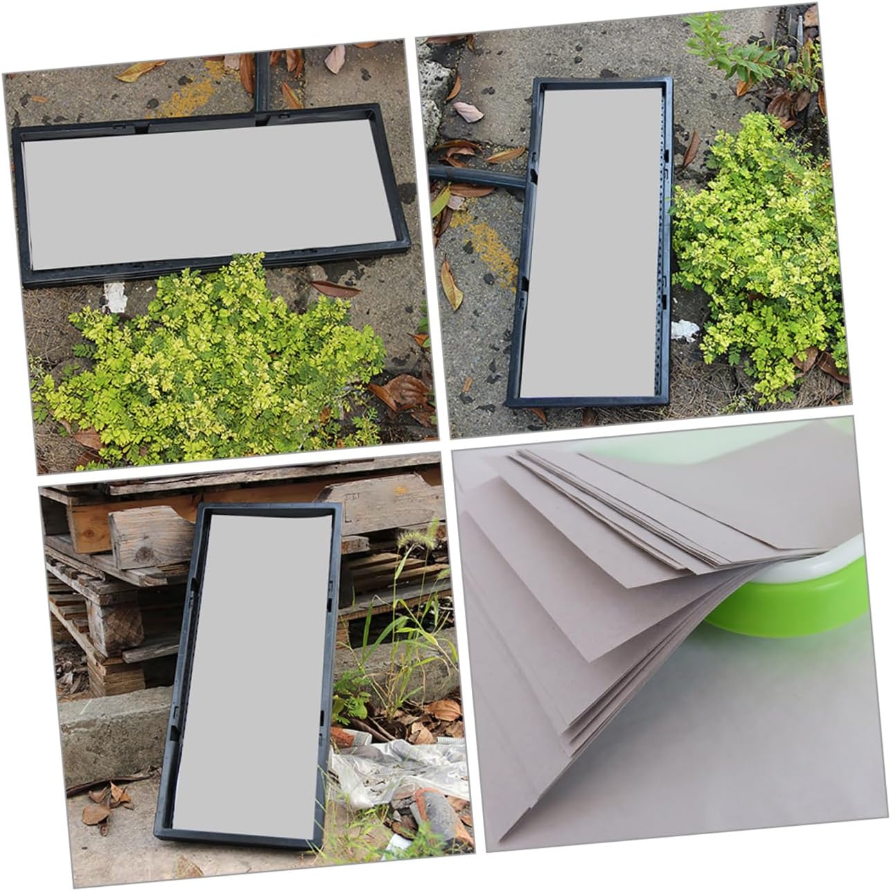 Balacoo 200 Sheets Soilless Culture Paper Plants Plant Planting Paper Nursery Growing Paper Starting Paper Germination Nursery Paper Germinating Accessory Wheat Garden Supplies, 29.00X21.00X0.10CM