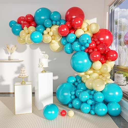 Miniatura 23 de Kit de Arco de Guirnalda de Globos Bohemios, 156 Piezas Globos Rosa Empolvado Marrón Pastel Champán Dorado Blanco Metálicos para Boda Baby Shower