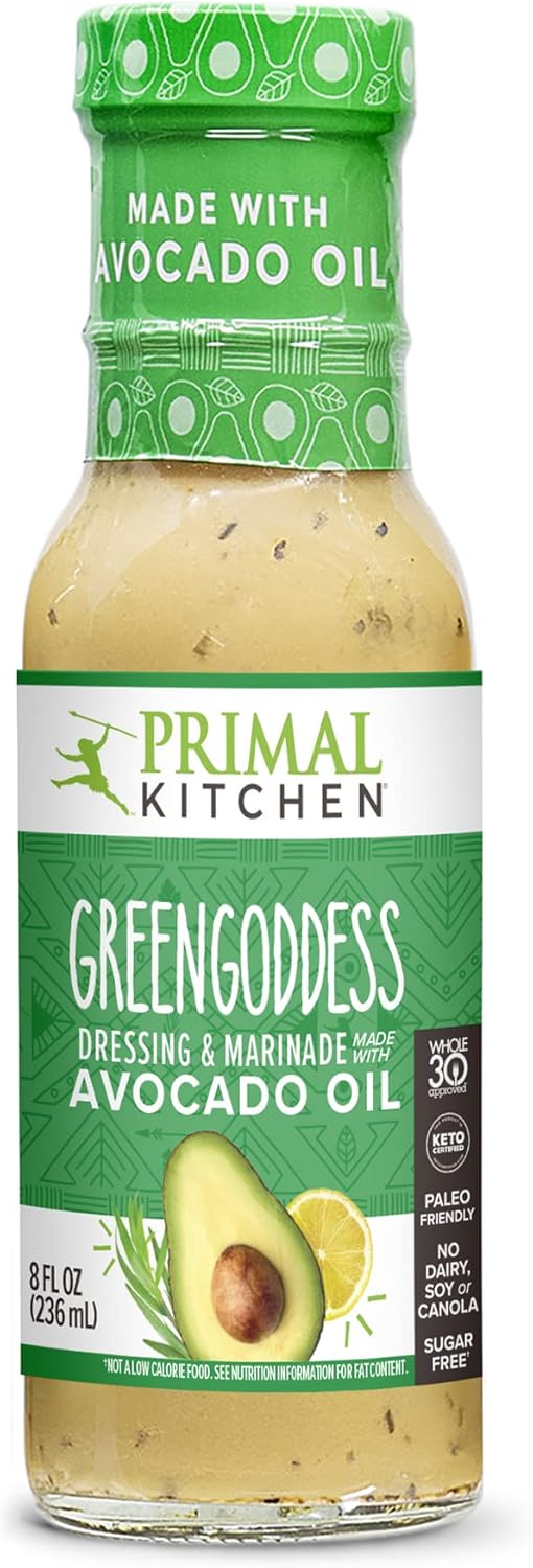 Primal Kitchen Avocado OilBased Dressing and Marinade, Green Goddess