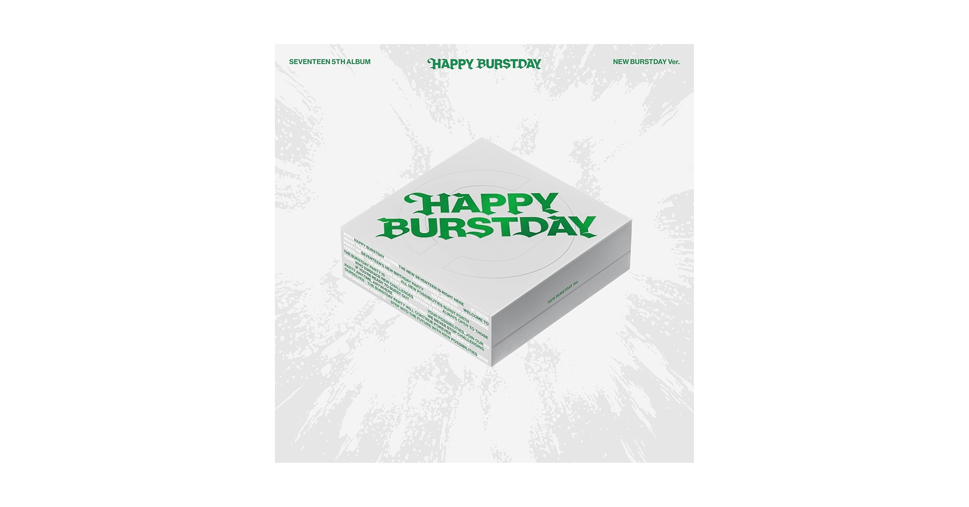 SEVENTEEN - SEVENTEEN 5th Album 'HAPPY BURSTDAY'[NEW BURSTDAY Ver