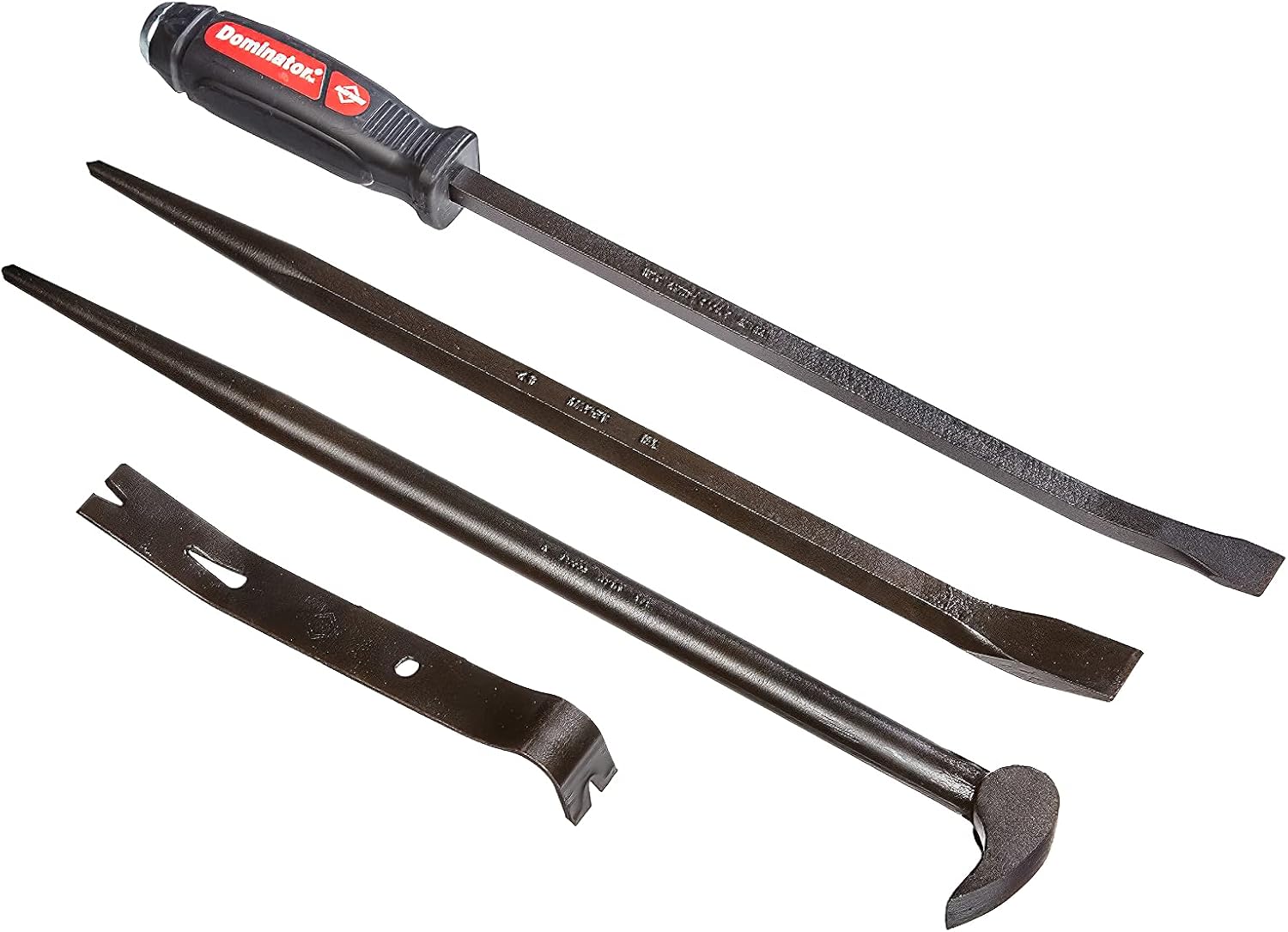 Mayhew Pro 76295 Utility Pry Bar Set, 4-Piece