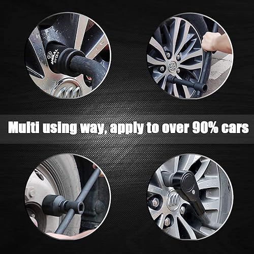 Miniatura 5 de Anbull Juego de llaves de vaso de 34", 21 piezas estándar de 34 pulgadas, tamaños métricos estándar de 6 puntos (0.827-1.969 in)  Acero Cr-V