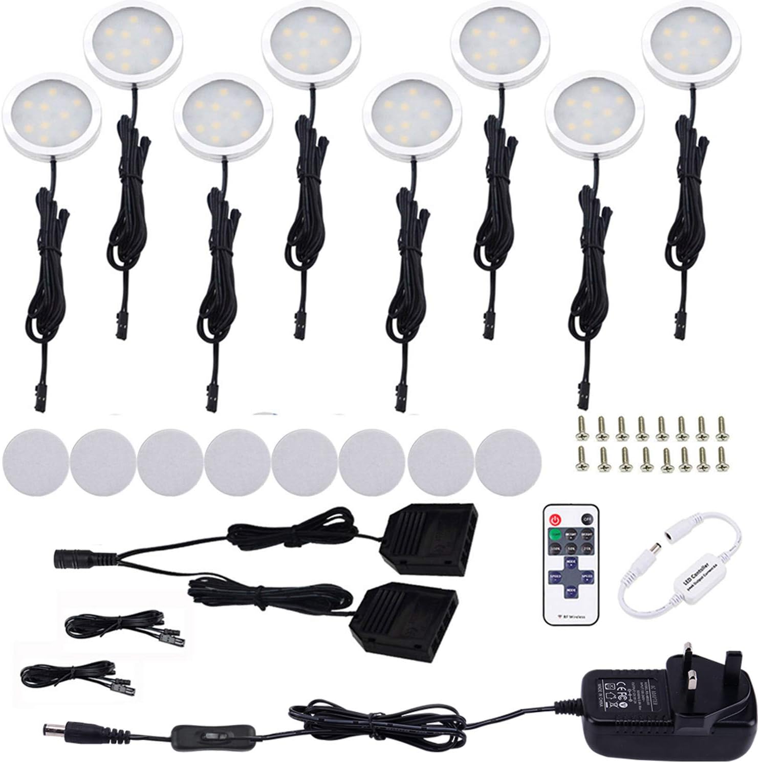 sotto i led del contatore