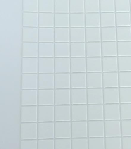 Miniatura 3 de Handley casa de muñecas en miniatura 1 121 24Escala piso de baño cocina blanco hoja de azulejos