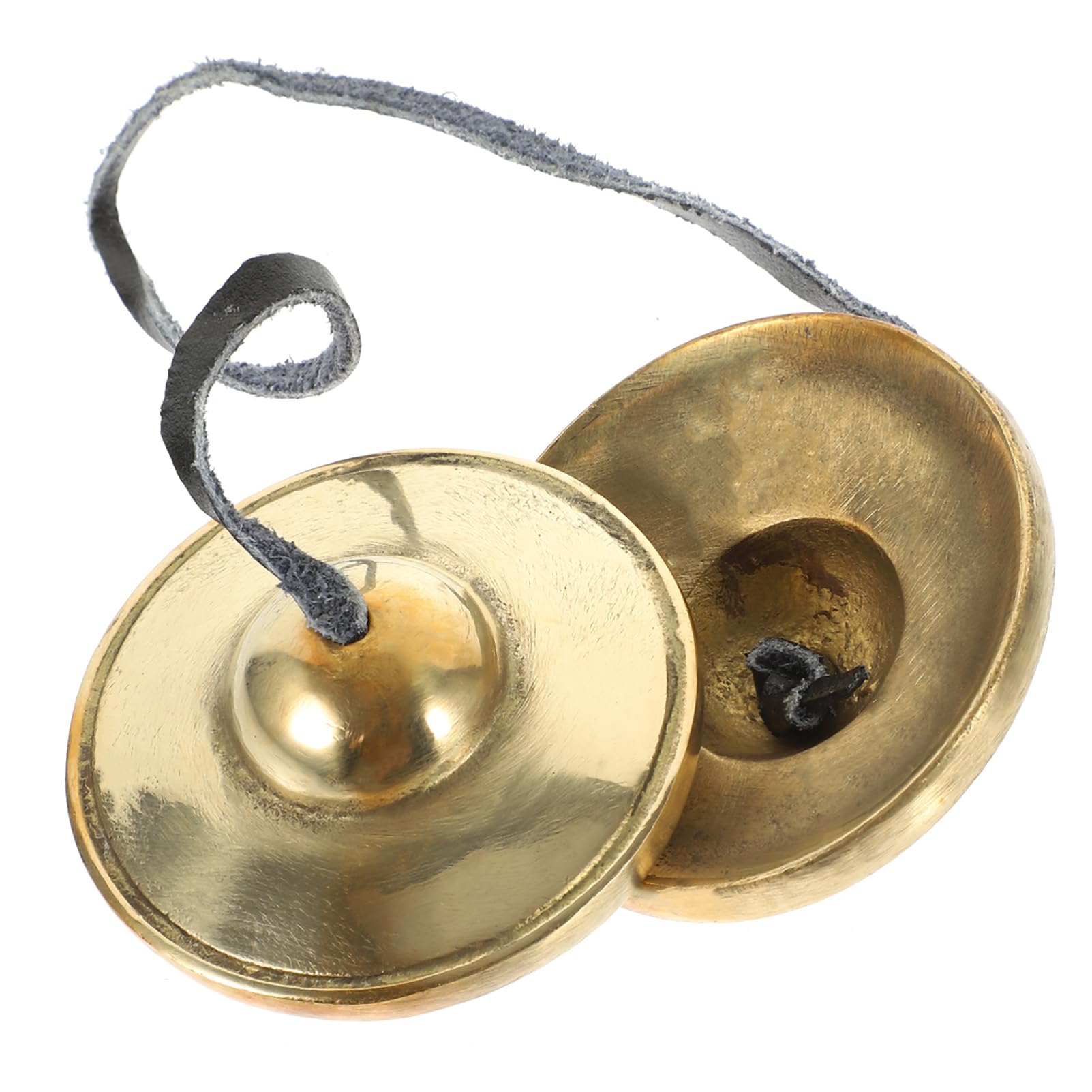 VICASKY Bells for Meditation Bells Nepal Bell Ringing Finger Cymbals Small Size for Yoga and Music Enthusiasts