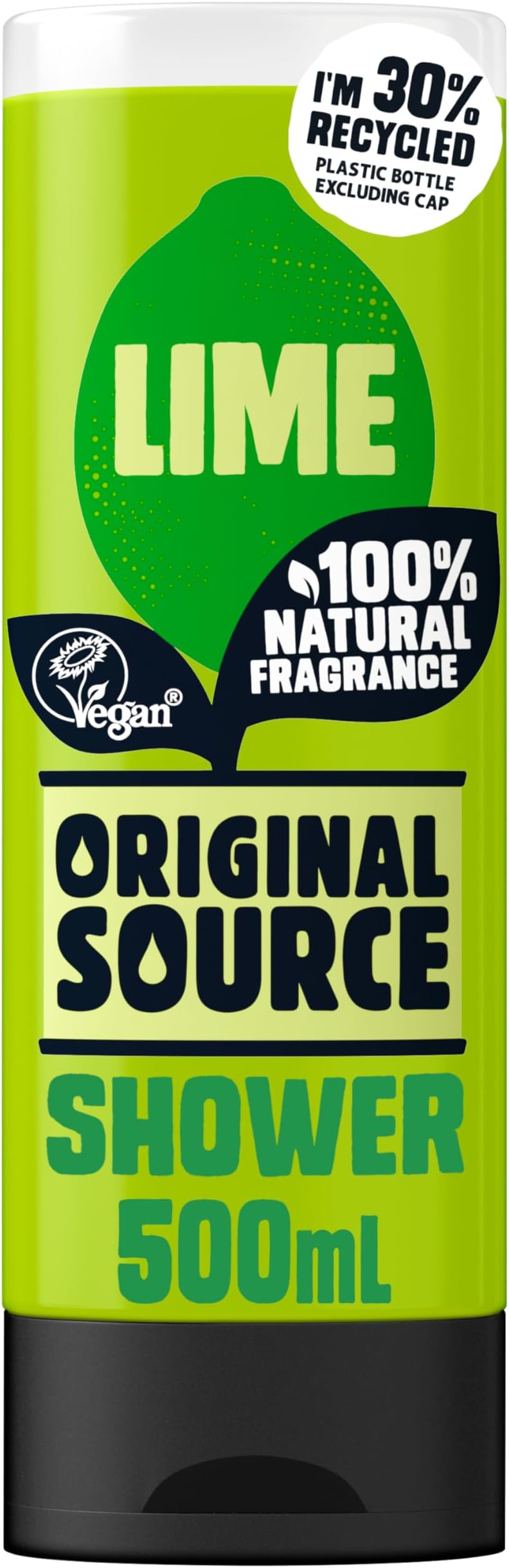 Lime Vegan Shower Gel, 500ml