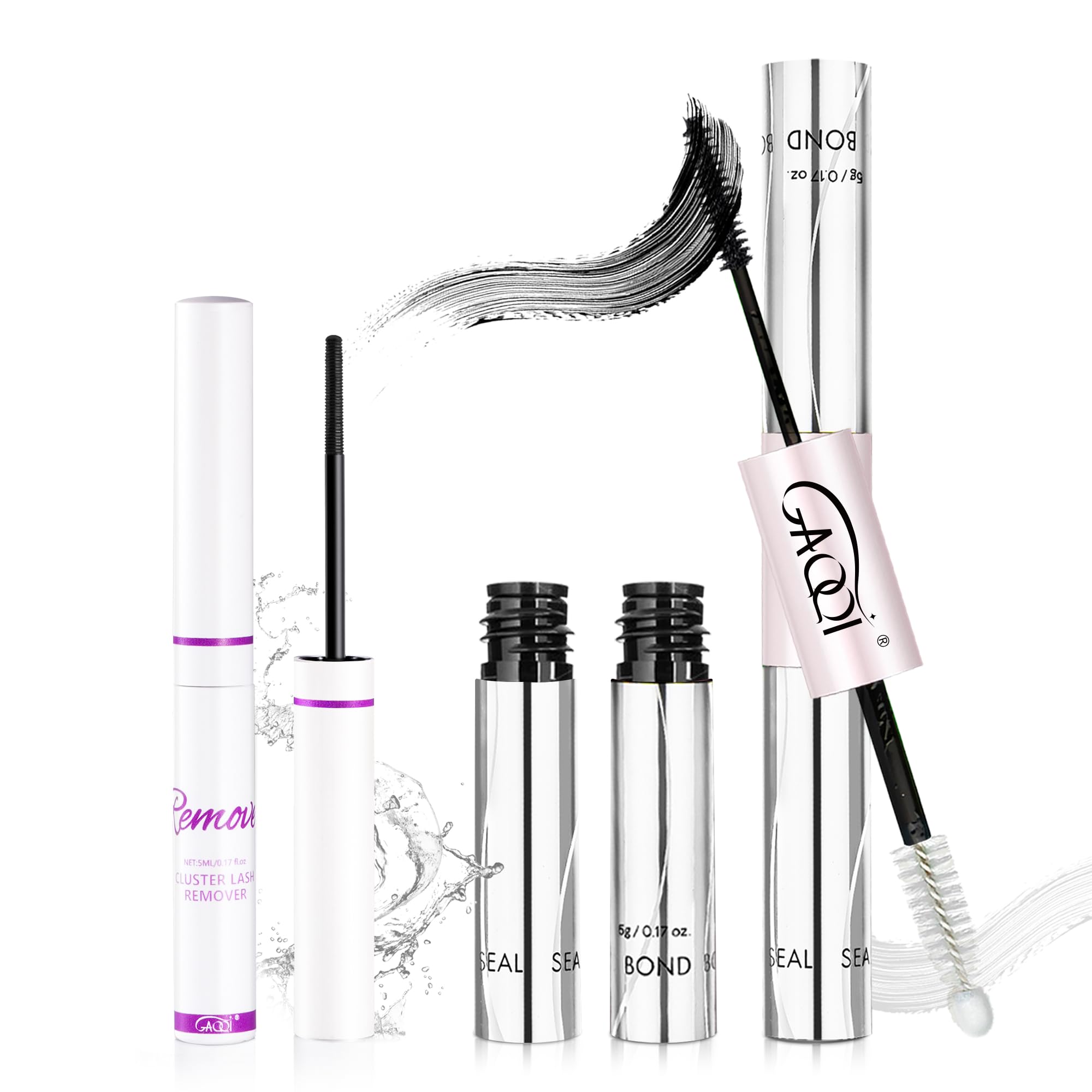 GAQQI Lash Glue & Remover Set - Professional Lash Extensions -1