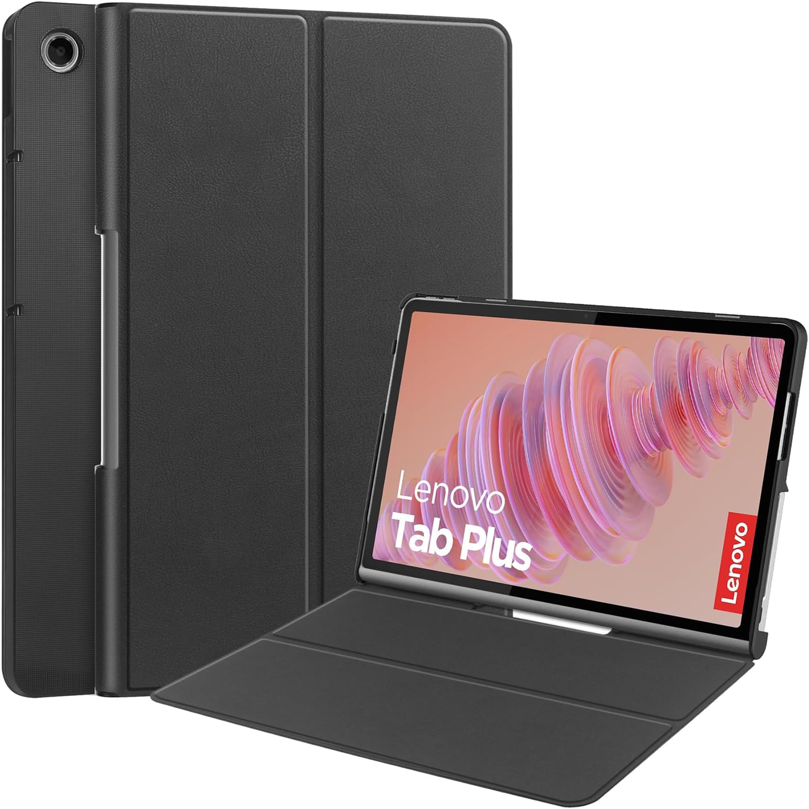 ProCase Tablet Case for Lenovo Tab Plus 11.5 Inch 2024, Hard Shell Smart Cover for 11.5" Lenovo Tab Plus 2024 Release -Black