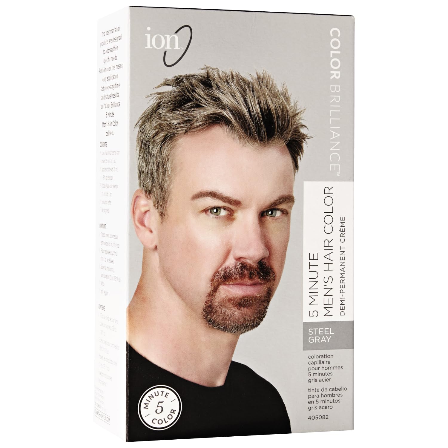 Amazon.com : Ion Steel Gray 5 Minute Hair Color Steel Gray