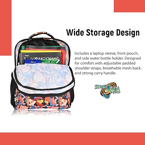 Miniatura 3 de space jam Mochila con licencia oficial de SpaceJam A New Legacy Tune Squad Basketball