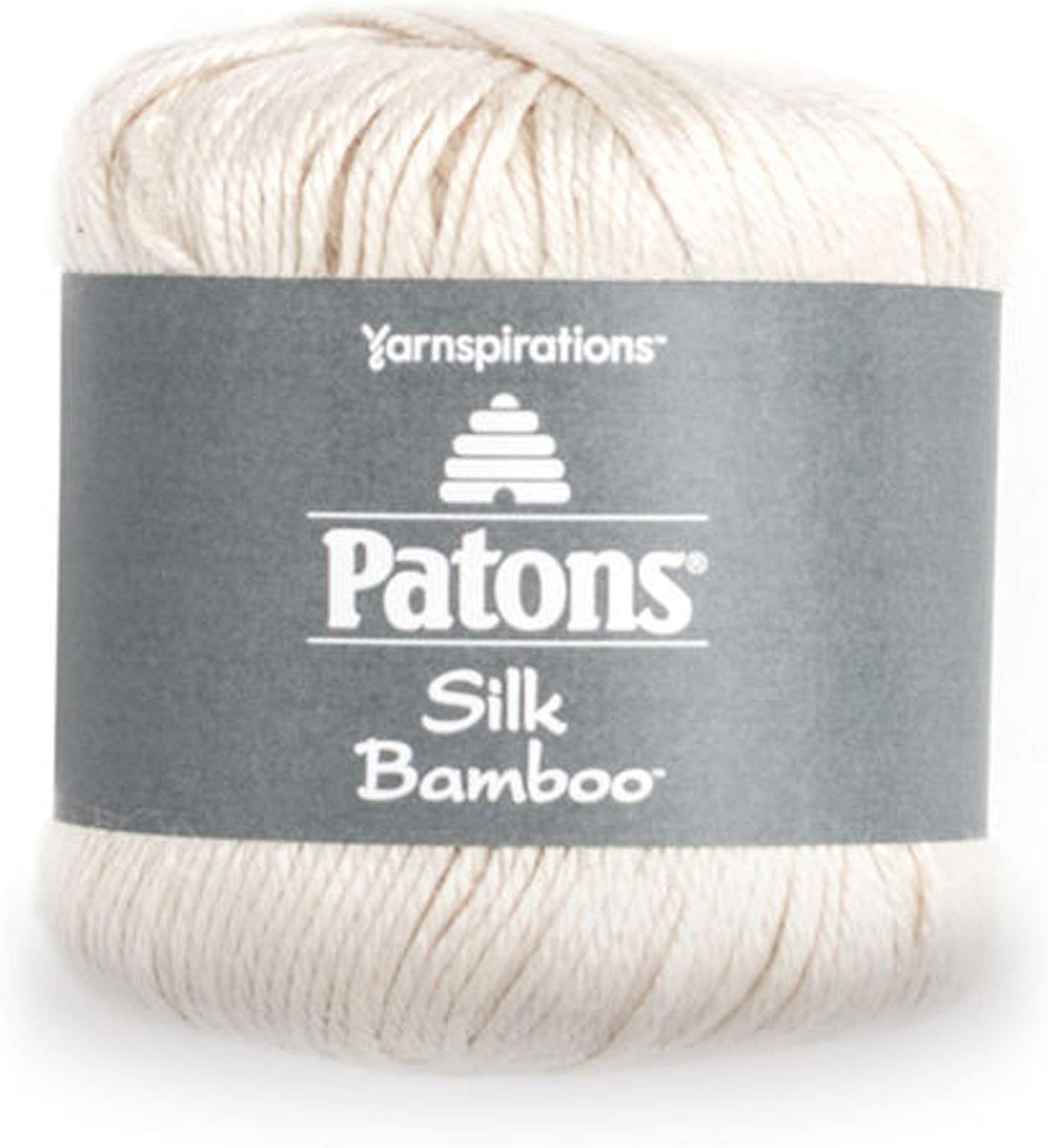Patons(R) Silk Bamboo Yarn Ivory