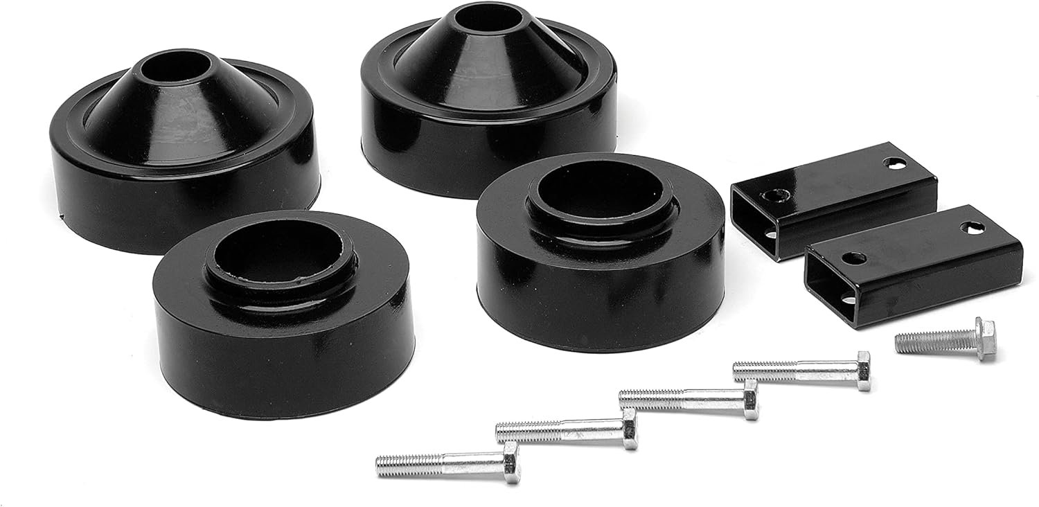 Daystar 1 3/4" Lift Kit (Front & Rear Coil Spacers) Compatible with/Replacement for 2007-2018 Jeep Wrangler JK 2WD/4WD