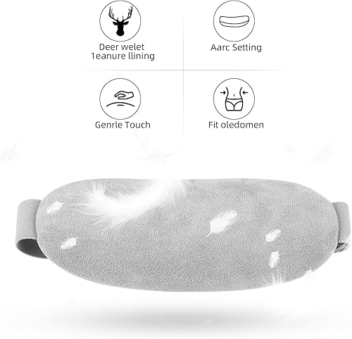 Miniatura 3 de Almohadilla térmica inalámbrica portátil, almohadilla térmica, dispositivo de cinturón eléctrico, almohadilla térmica para dolor de espalda, ajuste