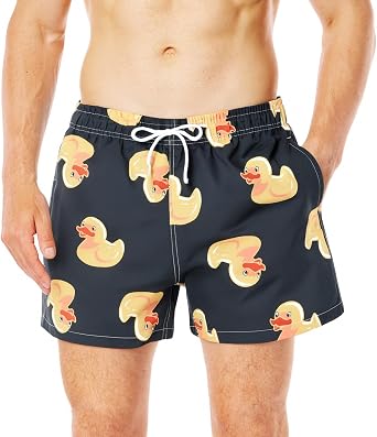 Sunday Rose Mens Swimwear Beach Shorts Surf Shorts with Inner Lining Plain Quick Drying Swim Shorts Amphibious Shorts Mens Swimwear Stylish Shorts Swimwear Large Sizes International Travel Summer