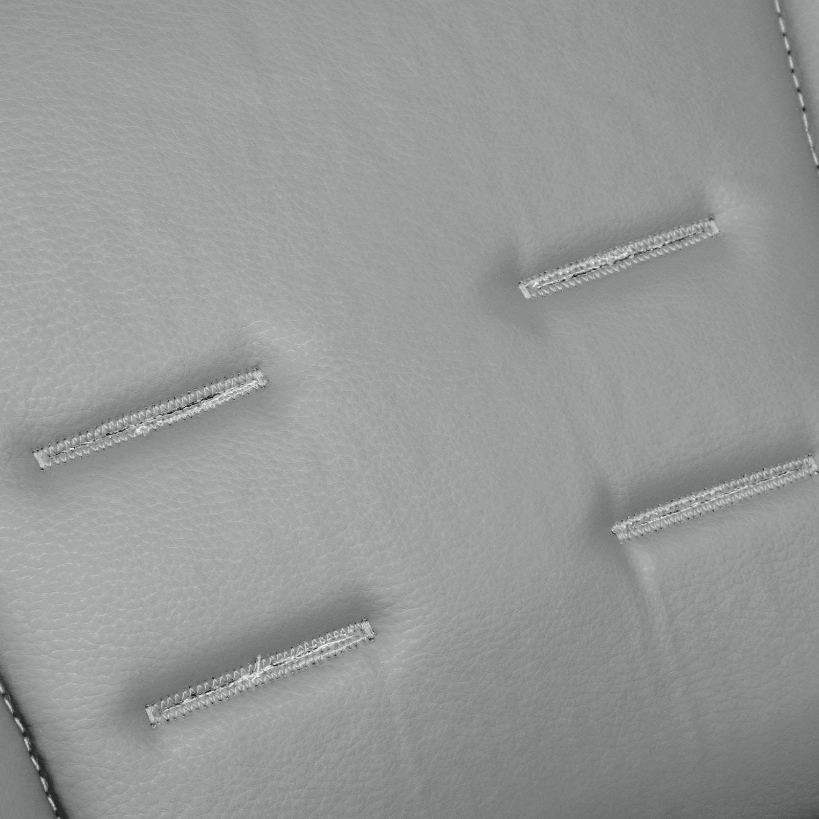 Housse de chaise haute douce, confortable, rembourrage épais, dos