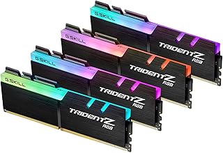 G.SKILL Trident Z RGB Series (Intel XMP) DDR4 RAM 128GB (4x32GB) 3200MT/s CL16-18-18-38 1.35V Desktop Computer Memory UDIMM (F4-3200C16Q-128GTZR)