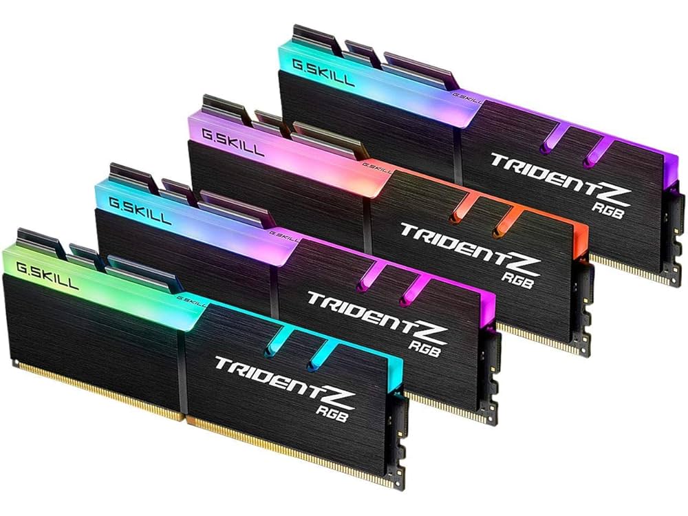 G.SKILL TridentZ  DDR4 32G×4枚　128G G.Skill Trident Z Serie RGB 128GB (4 x 32GB) SDRAM a 288 pin