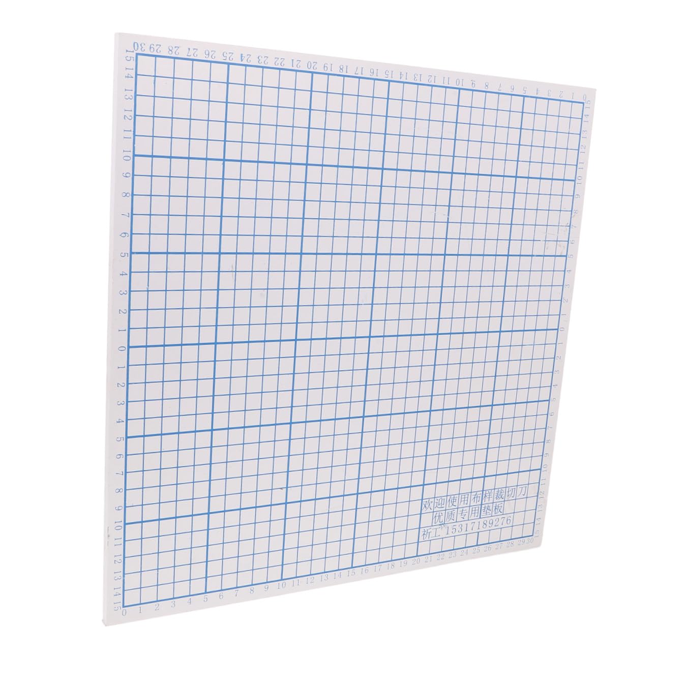 Angoily Tappetino per Taglierino Tessuto in Pvc ad Alta Durezza Griglia Chiara per Allineamento Preciso Antiscivolo Resistente all Usura per Sartoria e Cucito