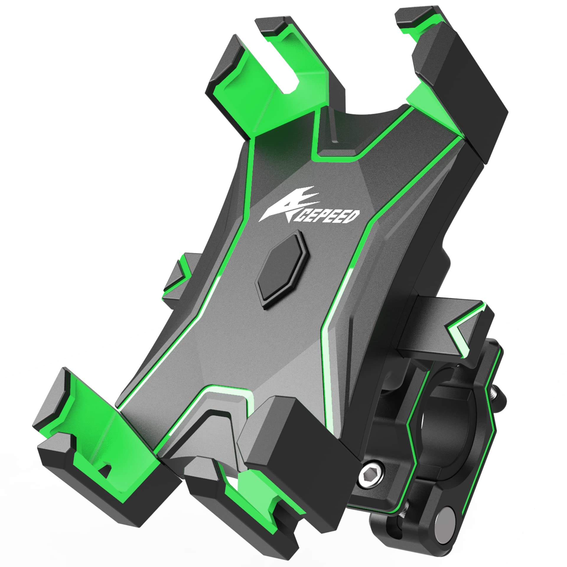 Amazon.co.jp: ACEPEED ワンタッチ自転車用スマホホルダー スマホ