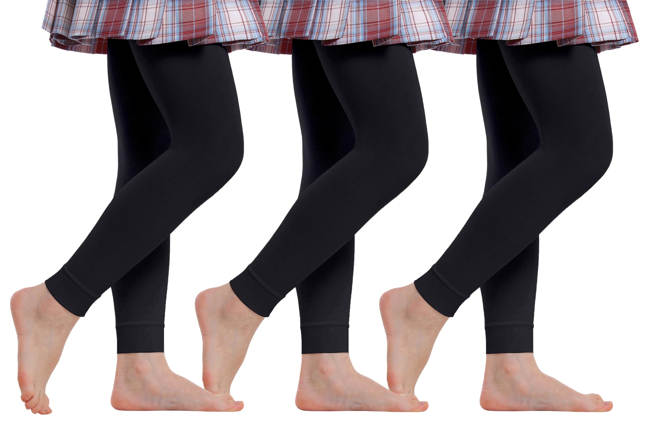 Girls Footless Tights for Dance Ballet Ultra Soft Leggings for Toddler Gymnastics Students Children Stockings