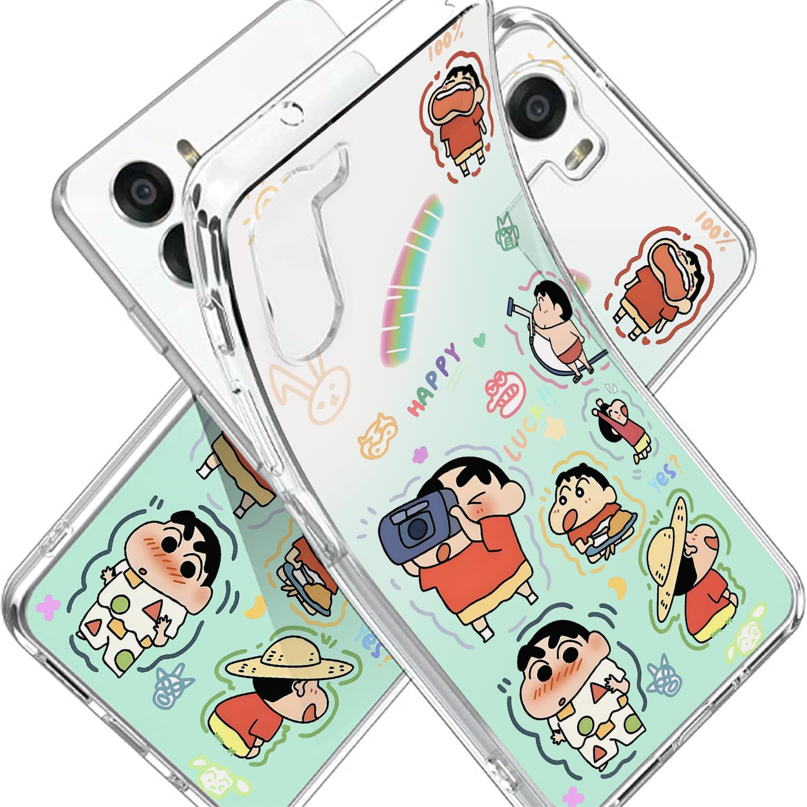 Amazon.co.jp: Nubia S 5G 用 ケース キャラクター レンズ保護