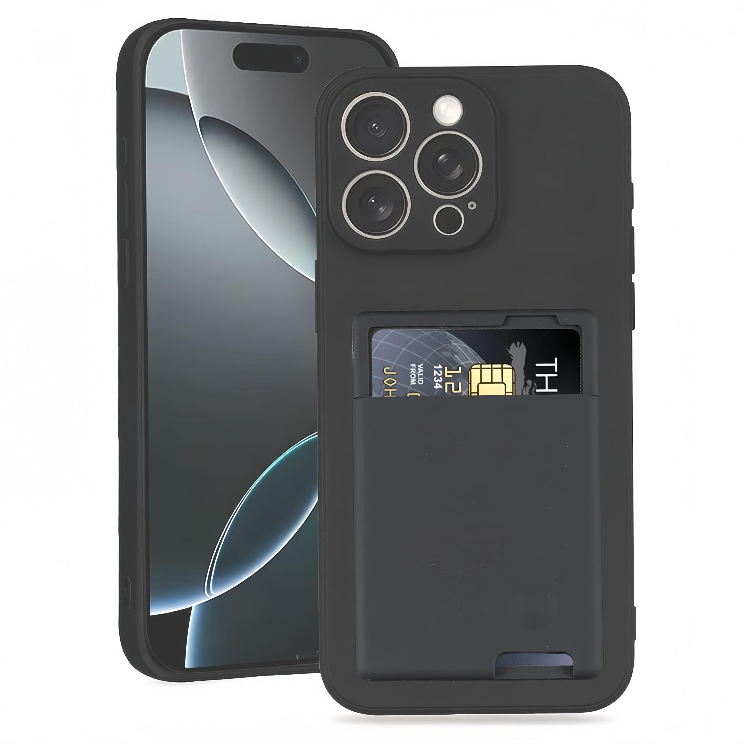 Amazon.co.jp: 【 Agaiy 】iPhone 16 PRO MAX 対応 ケース 背面カード