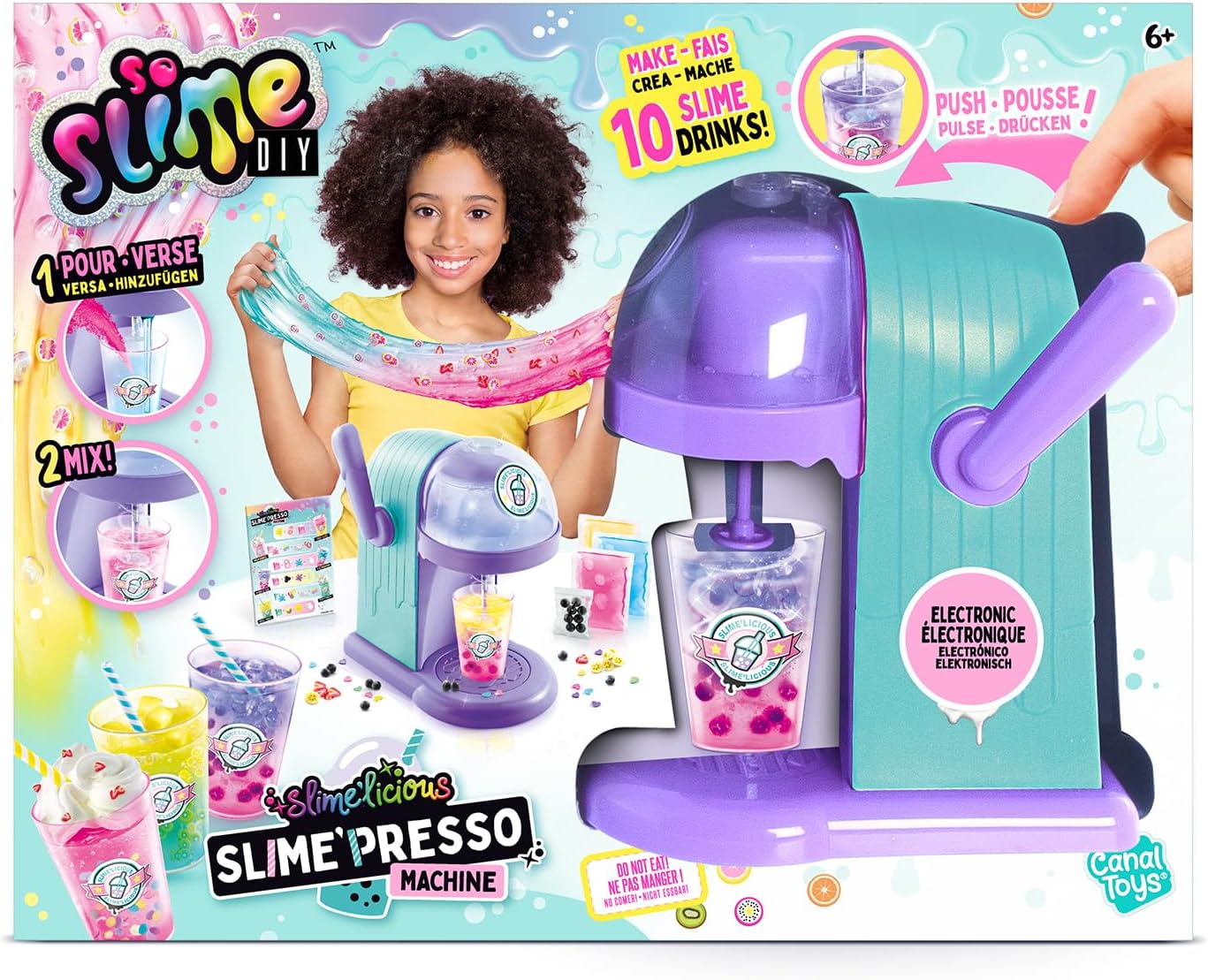 Canal Toys - So Slime - Slimelicious - Slime'presso Machine - SSC 254, Purple