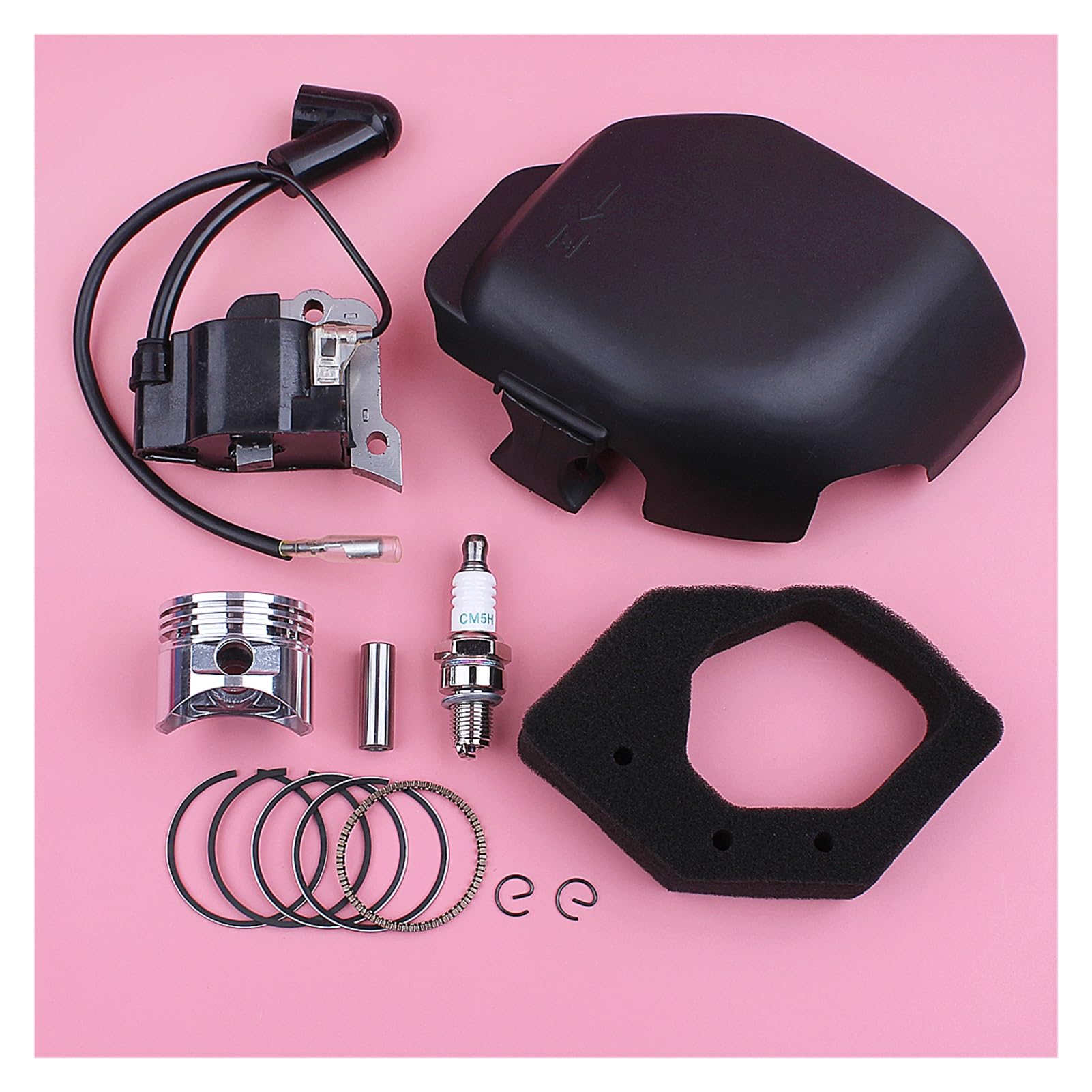 Bobine d'allumage et piston 35mm GX25 HHT25S pour réparer un moteur en panne