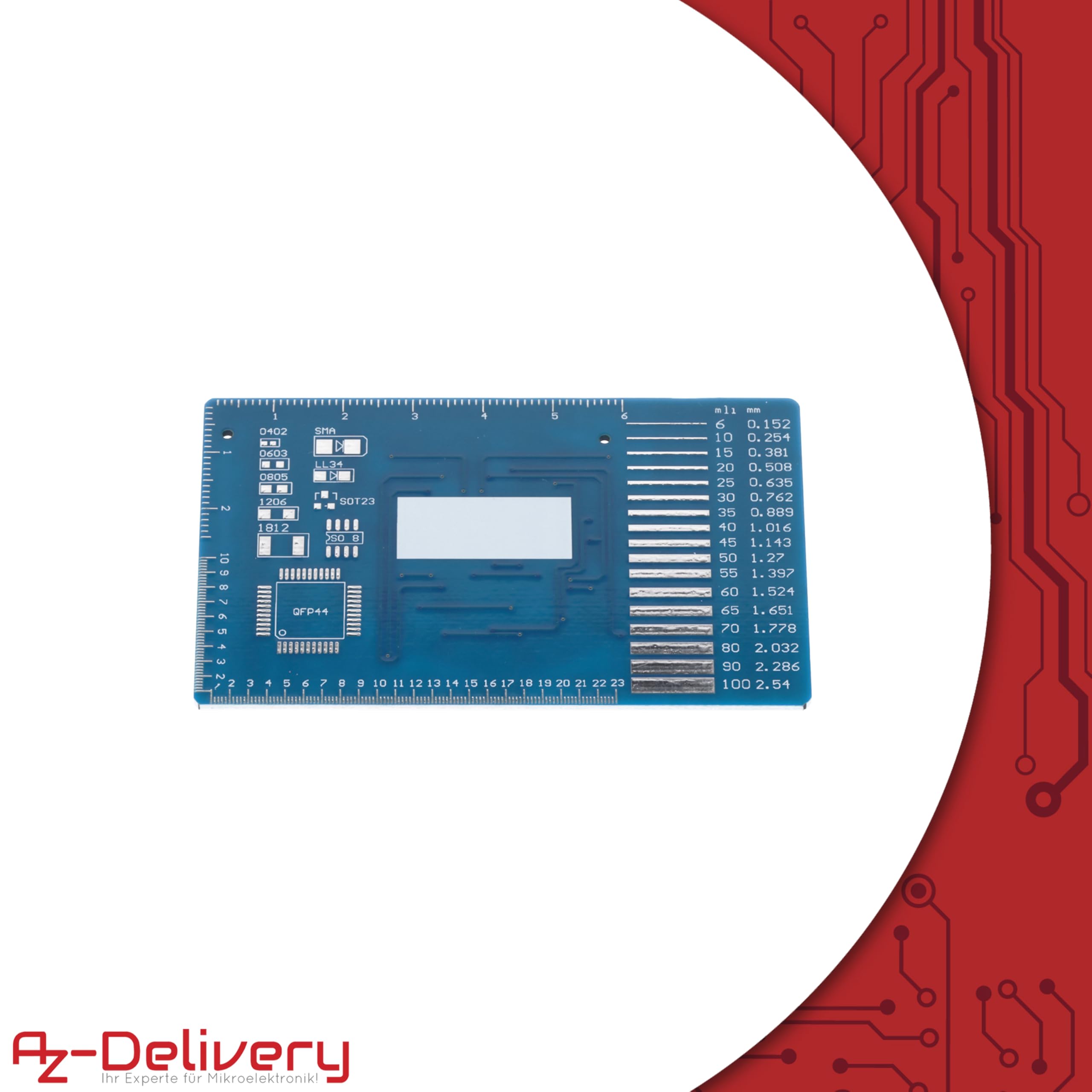 AZDelivery NE555 SMD zestaw do lutowania DIY - moduł LED do nauki lutowania, zestaw z zestawem do lutowania, elektroniczny zestaw do lutowania