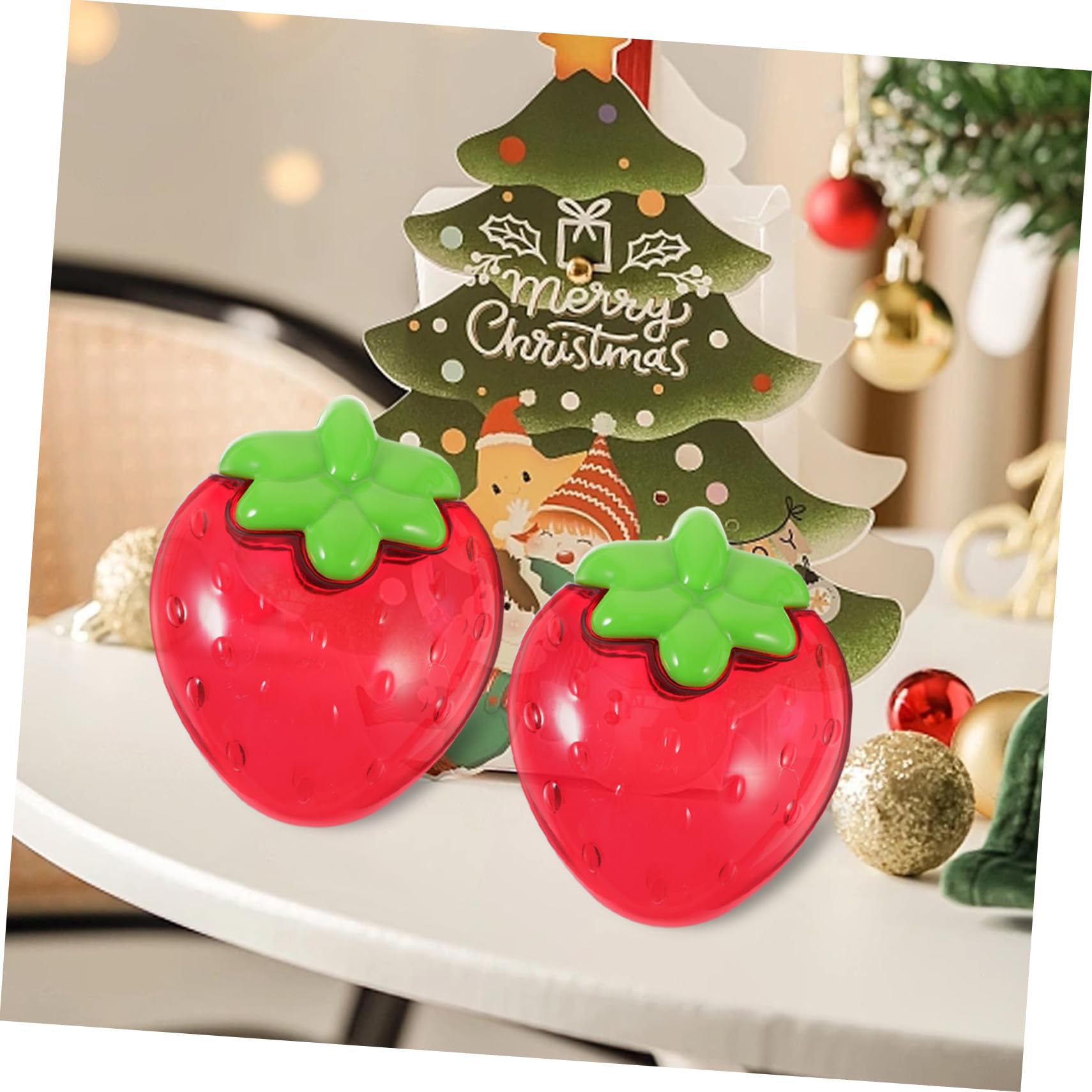 Garneck Lot De 12 Boîtes D'emballage En Forme De Fraises Pour Bonbons, Bonbons, Bonbons Au Chocolat