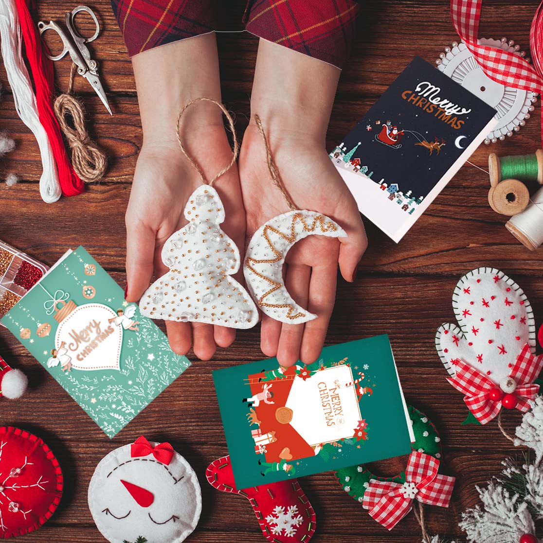 Biglietti Diwali Giftinghouse - Premium Ed Ecologici Con Buste Rosse