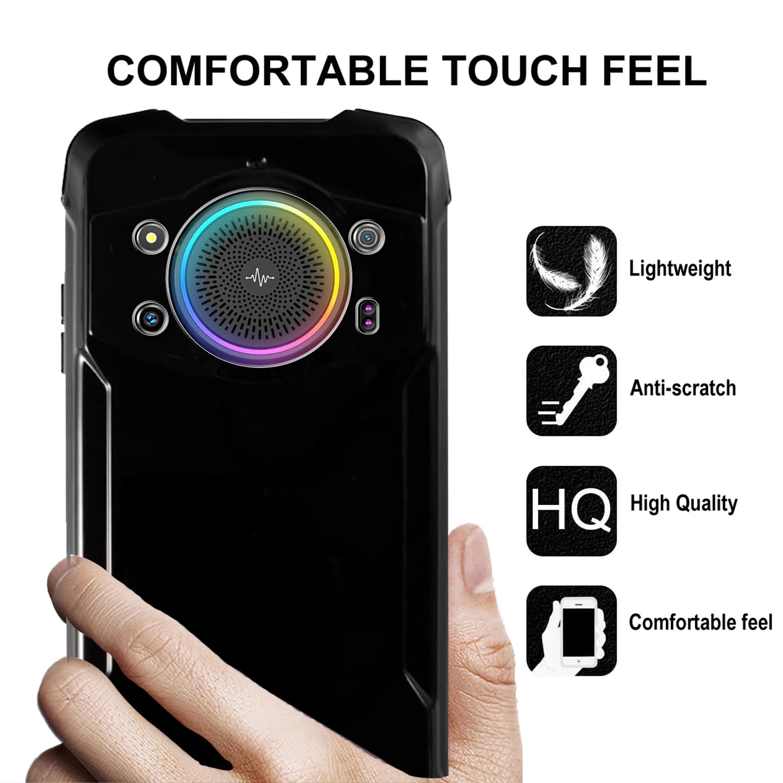 3 Pezzi Vetro Temperato 9H Per Ulefone Power Armor 18/18T - Pellicola Protettiva Anti Graffio E Senza Bolle - 3