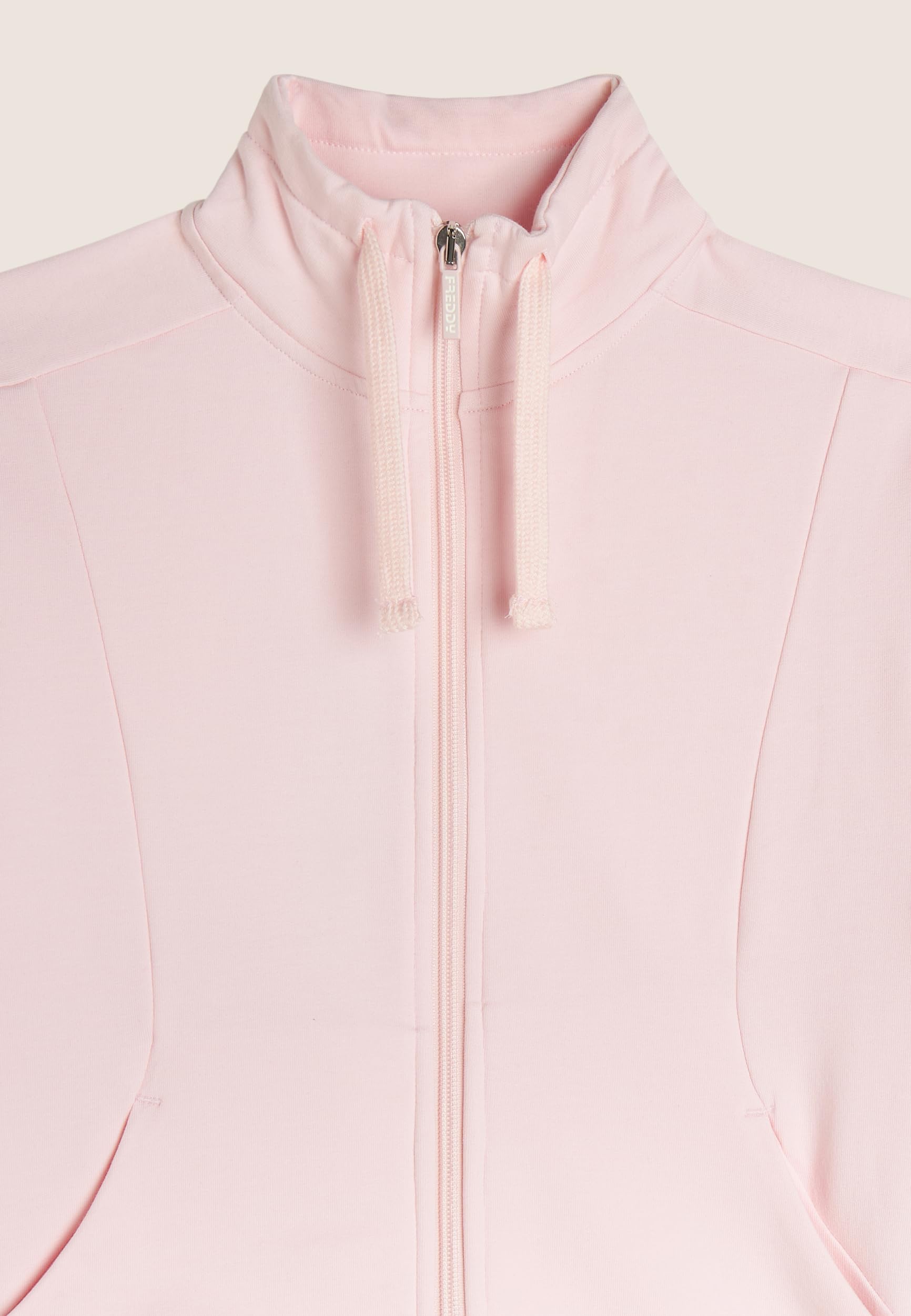 FREDDY - Tuta Bambina Zip E Collo Alto Con Bande Jacquard
