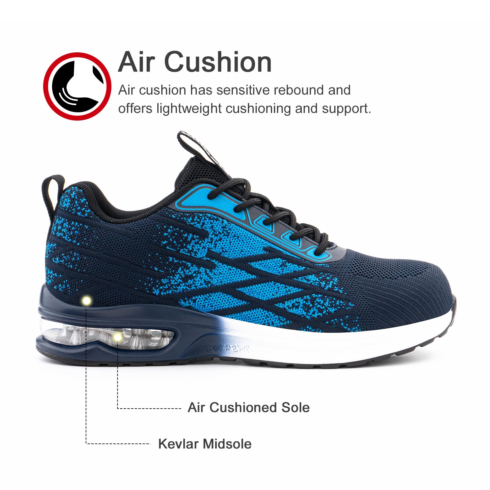 Hitmars Scarpe Antinfortunistiche Uomo Donna