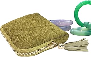 旅行用ジュエリー収納オーガナイザー,携帯用 タッセル ジッパー ポーチ | 小型 旅行用 ジュエリー 収納 ポーチ | 女の子用 ブレスレット リング イヤリング バングル ウォッチ 化粧品 トイレタリー 日常使用