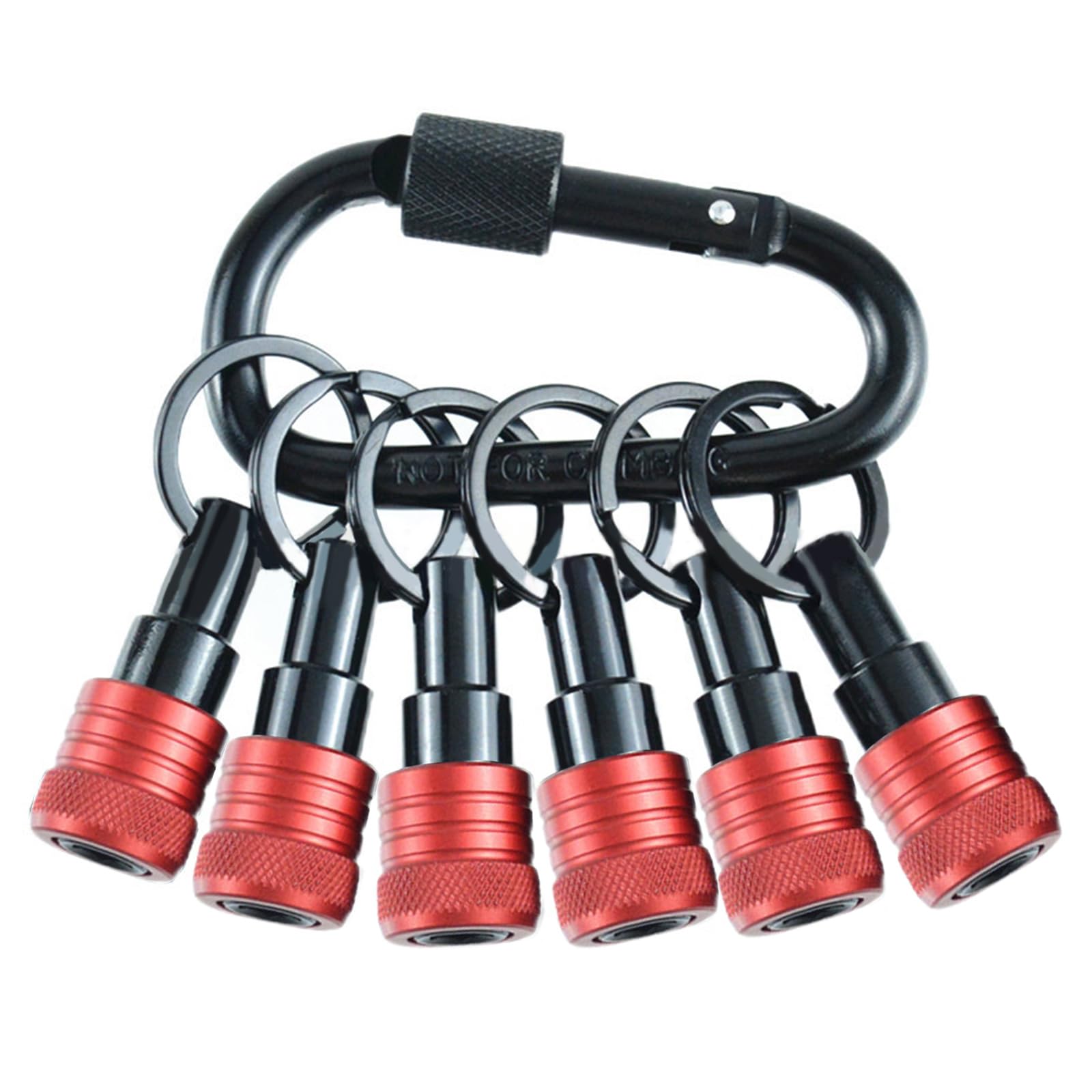 6pcs 1 / 4inch Hexagonal Shanks Sockets Bit Holders Set Screwdriver Bit Holders Set Multifunction for Easy Storage & Tran Screwdriver Storage