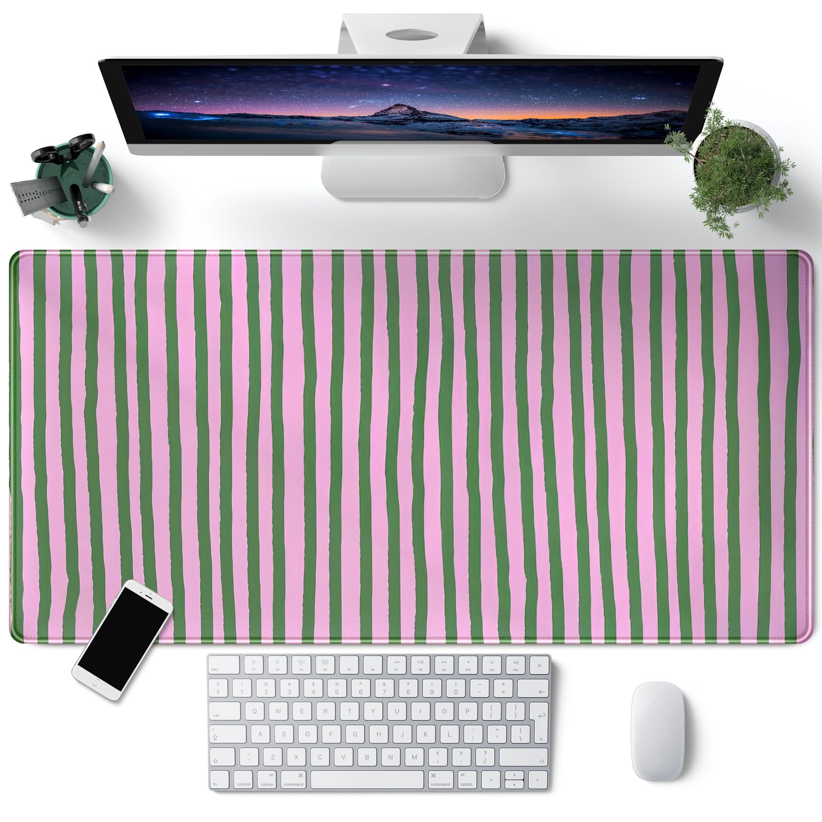 Boho Desk Mat - XXL Mouse Pad Decor -17 Boho Desk Mat - XXL Mouse Pad Decor -17